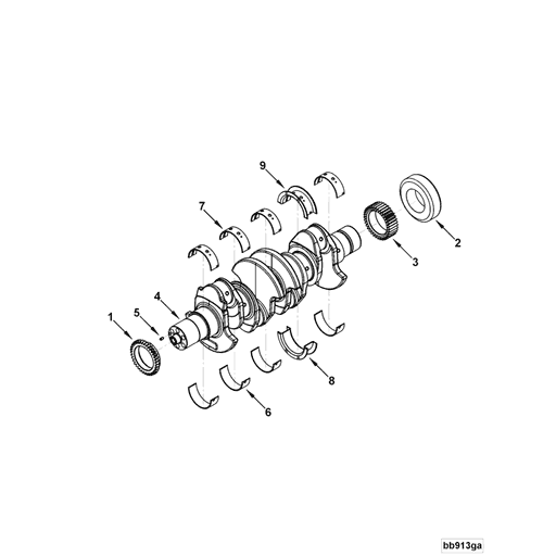 4981226 Cummins | Engine Crankshaft | Source One Parts Center