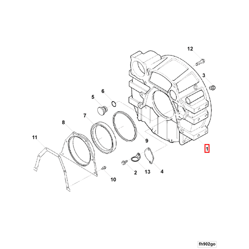 4947580 Cummins | Flywheel Housing | Source One Parts Center