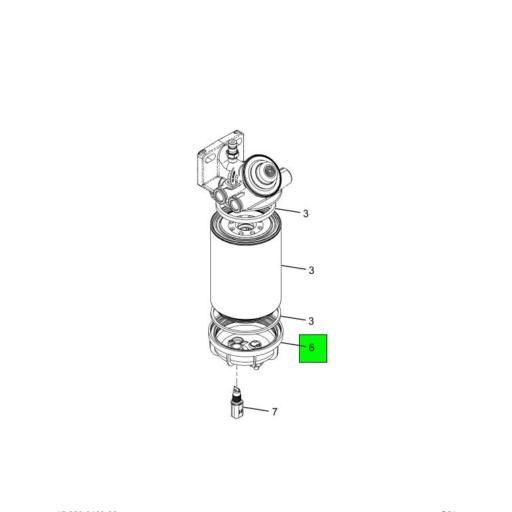 2607132C92 Navistar International | KIT BOWL FUEL FILTER