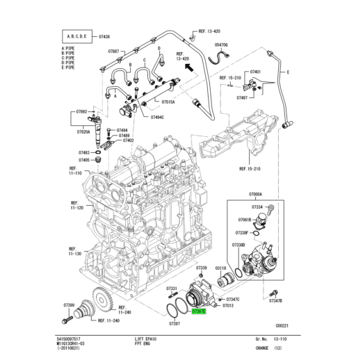 Mk667232 MK667278 Mitsubishi FUSO | Injection Pump Drive O-Ring | Source One ...