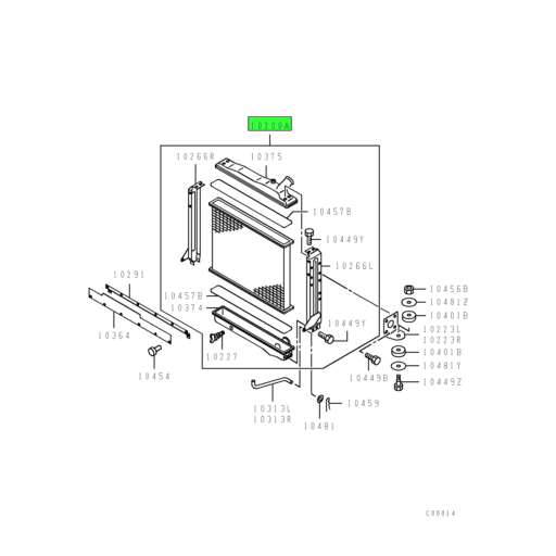 ME290945 Mitsubishi FUSO | Radiator Assembly | Source One Parts Center