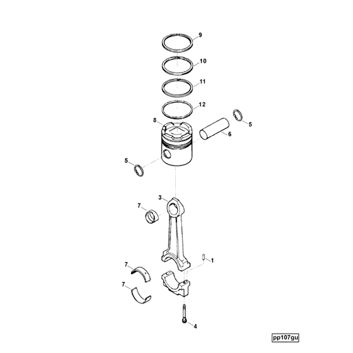 214952 Cummins | Connecting Rod Bearing | Source One Parts Center