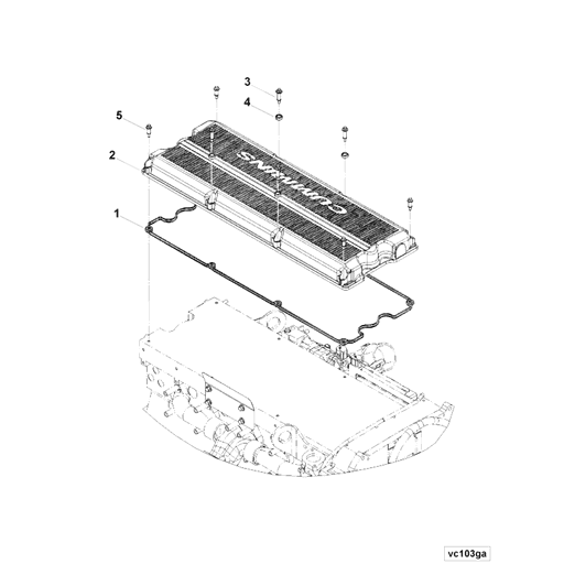 3689759 Cummins | Valve Cover | Source One Parts Center