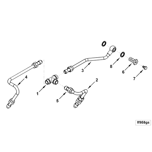 3905860 Cummins | Banjo Connector Screw | Source One Parts Center