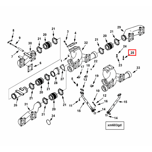 3632306 Cummins | Hexagon Flange Head Cap Screw | Source One Parts Center