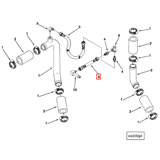 3819784 Cummins | Flexible Hose | Source One Parts Center