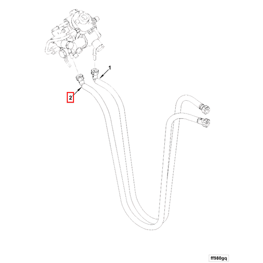 5314828 Cummins | Fuel Hose | Source One Parts Center