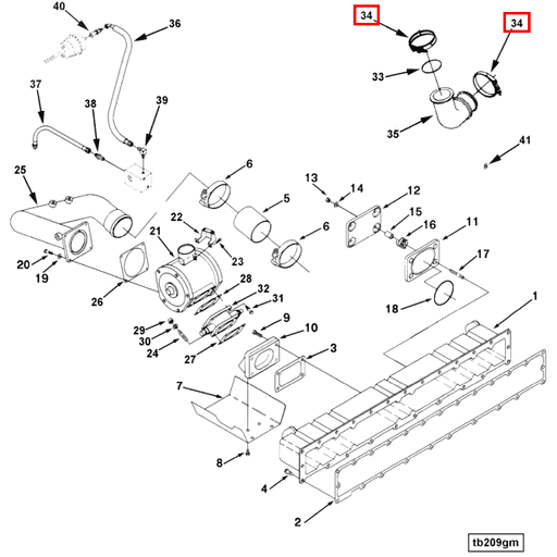 3892648 Cummins | V Band Clamp | Source One Parts Center