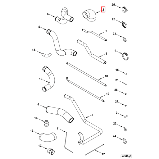 3282695 Cummins | Elbow Hose | Source One Parts Center