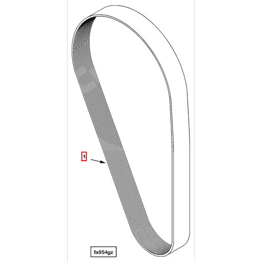 4096191 Cummins | V Belt | Source One Parts Center