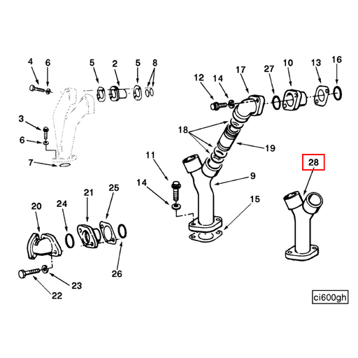 3010121 Cummins | Water Transfer Connection | Source One Parts Center