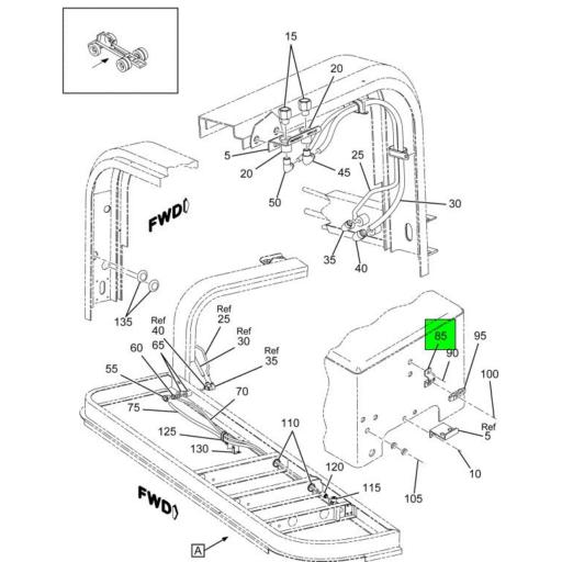 3602741C2 | Navistar International® | SUPPORT TRAILER HOSE MOUNTING ...