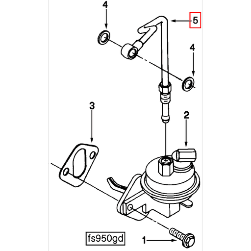 3922786 Cummins | Fuel Supply Tube | Source One Parts Center
