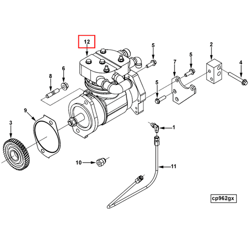 4936535 Cummins | AIR COMPRESSOR | Source One Parts Center