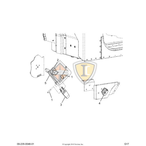 1699930C93 Navistar International | KIT HOOD LATCH | Source 1699930C93 Navistar International | KIT HOOD LATCH | Source