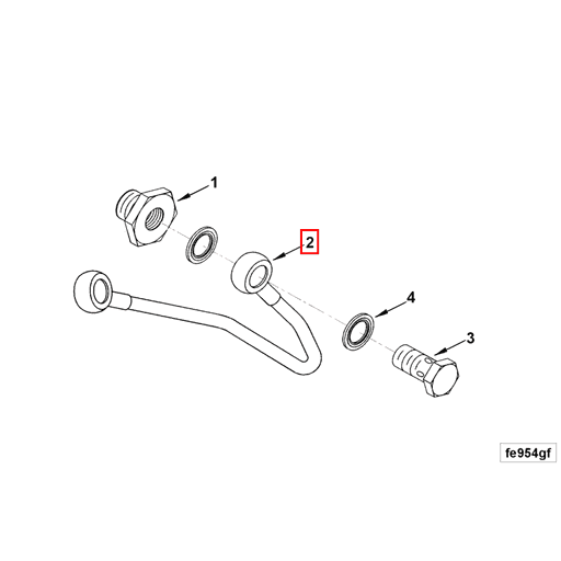 3863176 Cummins | Air Fuel Control Tube | Source One Parts Center