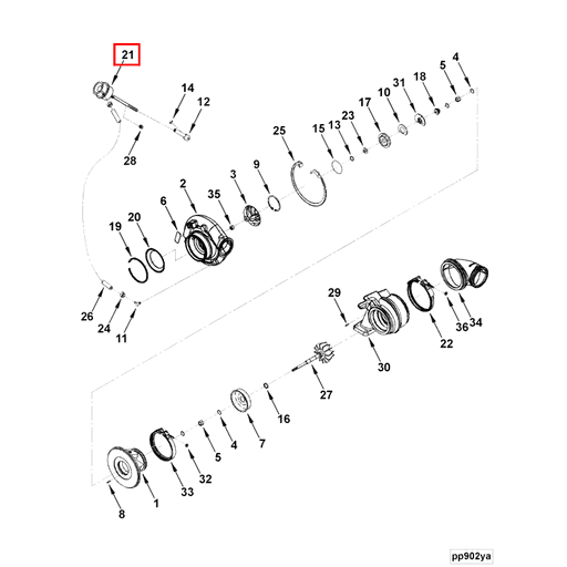 3597785 Cummins | Turbocharger Actuator | Source One Parts Center