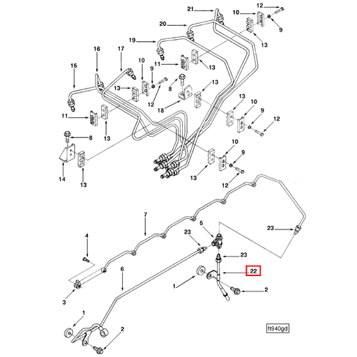 3919756 Cummins | Fuel Drain Tube | Source One Parts Center