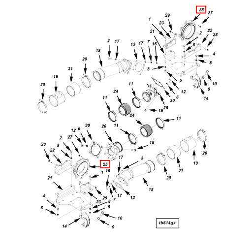3648732 Cummins | Exhaust Transfer Connection | Source One Parts Center