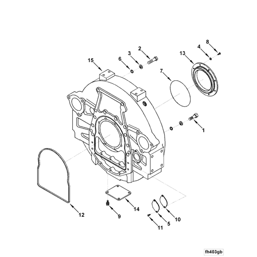 3804704 Cummins | Rear Crankshaft Seal Kit | Source One Parts Center