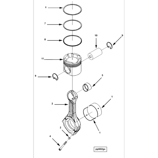 4089247 Cummins | Piston Ring Set | Source One Parts Center