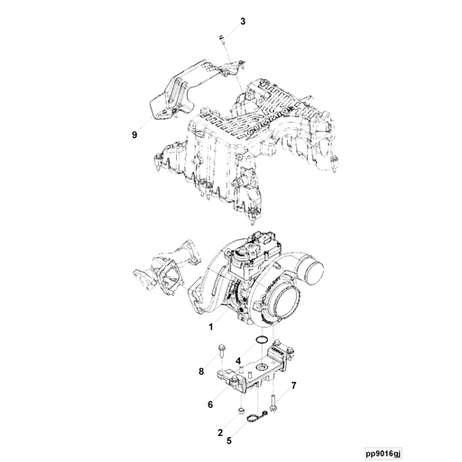 4999869 3786366 Cummins | Turbocharger Gasket Kit | Source One Parts Center