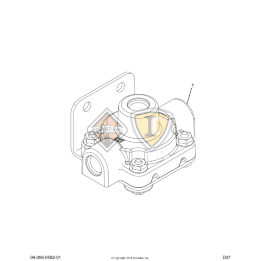 1693125C91 Navistar International | KIT QUICK RELEASE VALVE