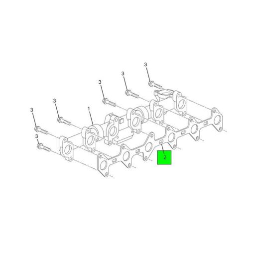1889246C92 Navistar International | Cylinder Head Gasket Kit with Bolts ...