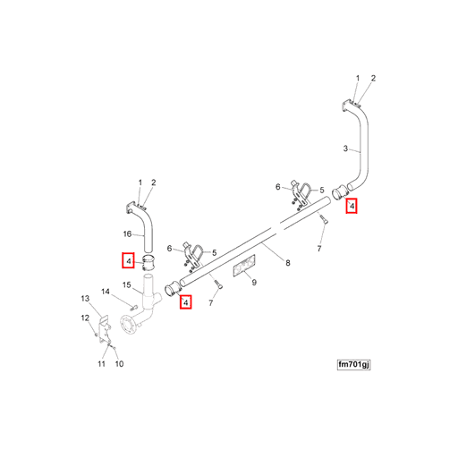 3422697 Cummins | Pipe Connector | Source One Parts Center