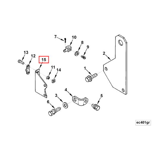 3010999 Cummins | Control Linkage Bracket | Source One Parts Center