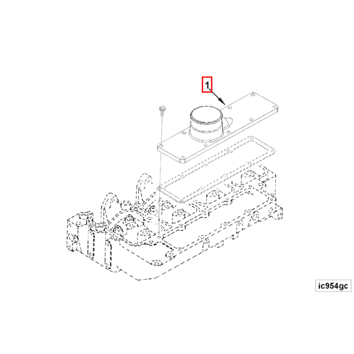 3904340 Cummins | Intake Manifold Cover | Source One Parts Center