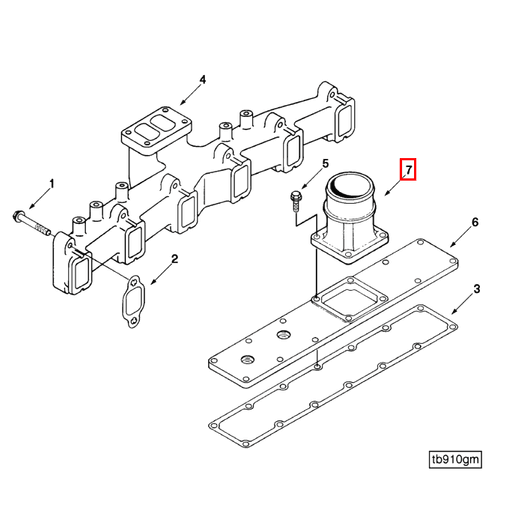 3918984 Cummins | Air Intake Connection | Source One Parts Center