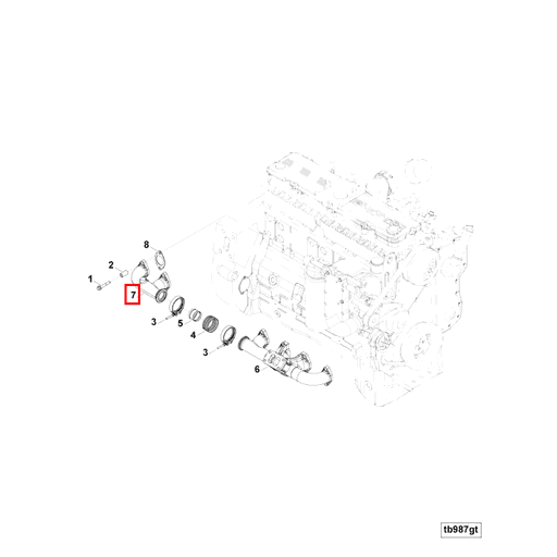 4374002 4935542 Cummins | Exhaust Manifold | Source One Parts Center