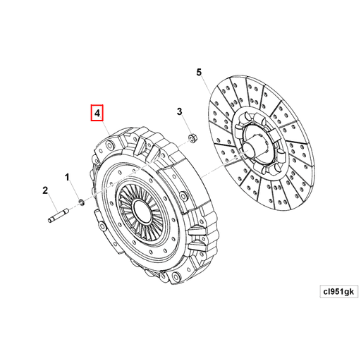 4936133 Cummins | Clutch Pressure Plate | Source One Parts Center