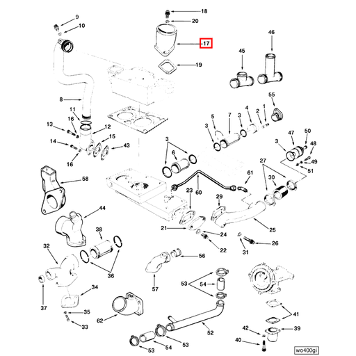 208060 Cummins | Water Outlet Connection | Source One Parts Center