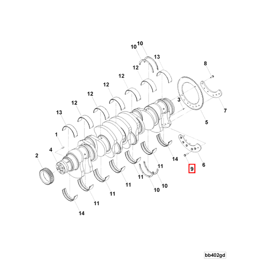 4916802 Cummins | Hexagon Flange Head Cap Screw | Source One Parts Center