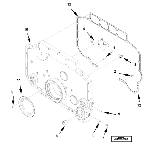 4066254 Cummins | Gear Cover | Source One Parts Center