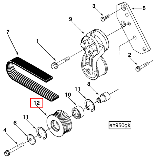 3924427 Cummins | Idler Pulley | Source One Parts Center
