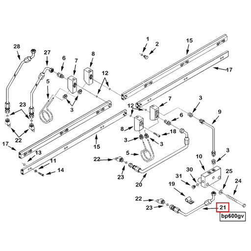3632890 Cummins | Flexible Hose | Source One Parts Center
