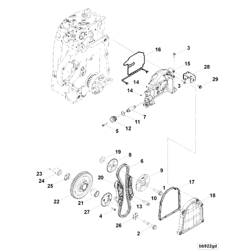 5361695 Cummins | Gear Housing | Source One Parts Center
