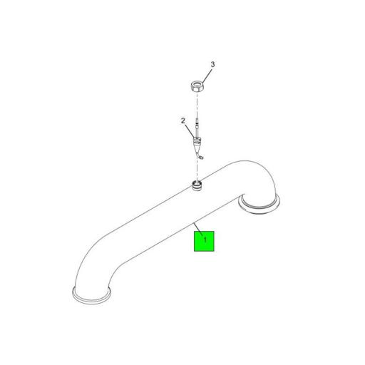 4028084C2 Navistar International | PIPE EXHAUST | Source One 4028084C2 Navistar International | PIPE EXHAUST | Source One