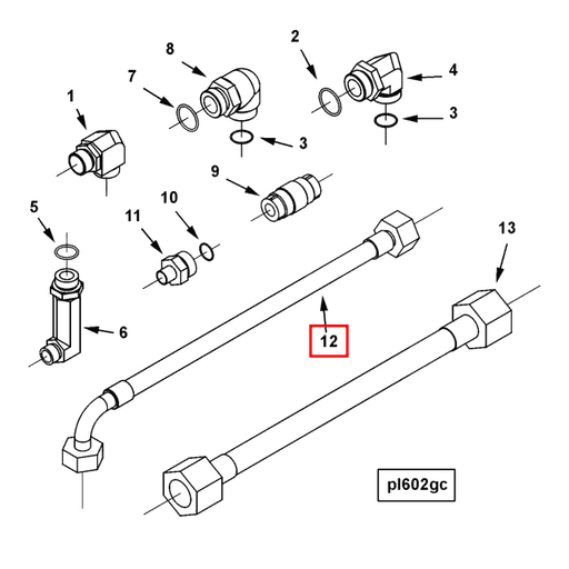 4080576 Cummins | Flexible Hose | Source One Parts Center