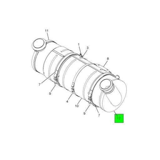 2513397C1 | Navistar International® | MODULE AFTERTREATMENT INLET D0C