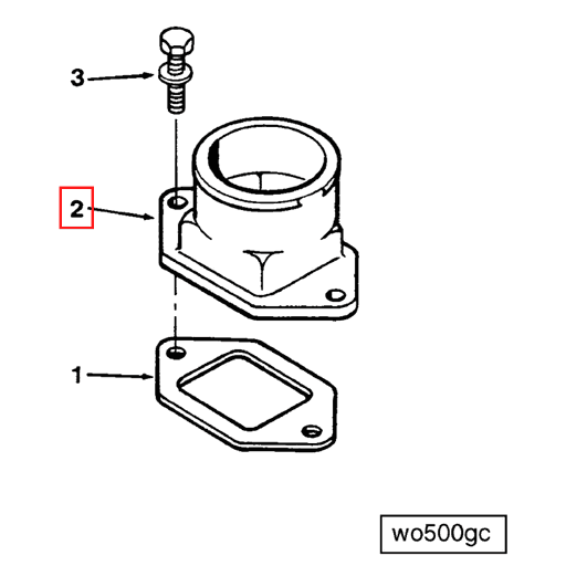 218247 Cummins | Water Outlet Connection | Source One Parts Center