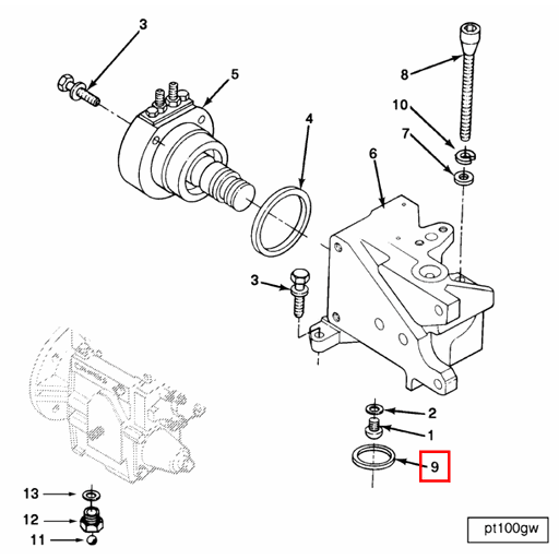 160196 Cummins | Rectangular Ring Seal | Source One Parts Center
