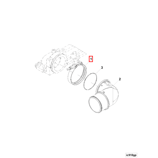 4938989 Cummins | V Band Clamp | Source One Parts Center