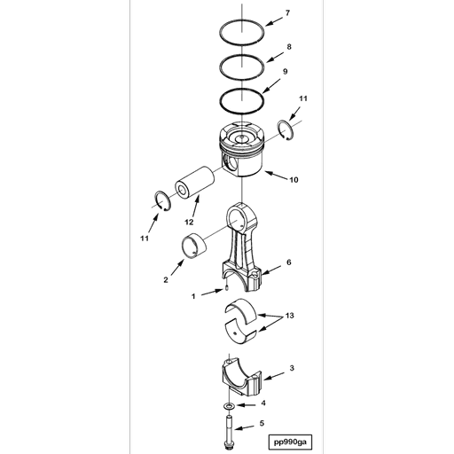 4096475 Cummins | Engine Connecting Rod | Source One Parts Center