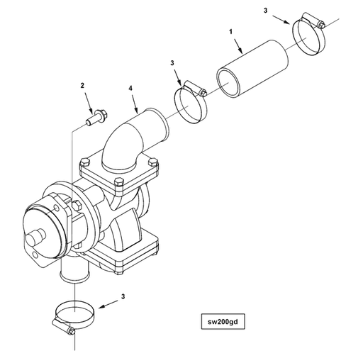 4930629 Cummins | Sea Water Pump Repair Kit | Source One Parts Center