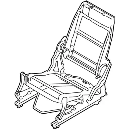 DT1Z3860033A Ford | Seat Frame Back - Left Rear | Source One Parts Center