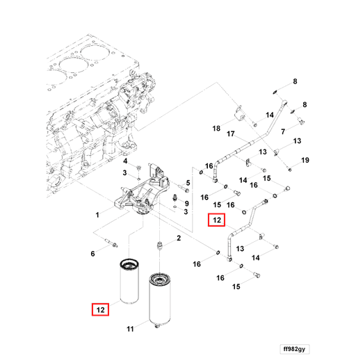 4999872 Cummins | Fuel Transfer Tube | Source One Parts Center
